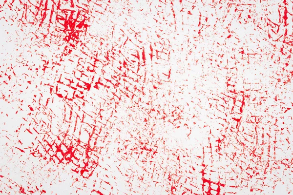 Vermelho abstrato manchado fundo arte acrílica — Fotografia de Stock