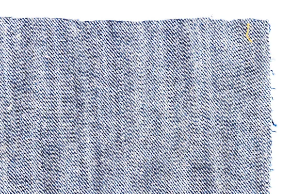 Pièce de tissu de jeans bleu — Photo