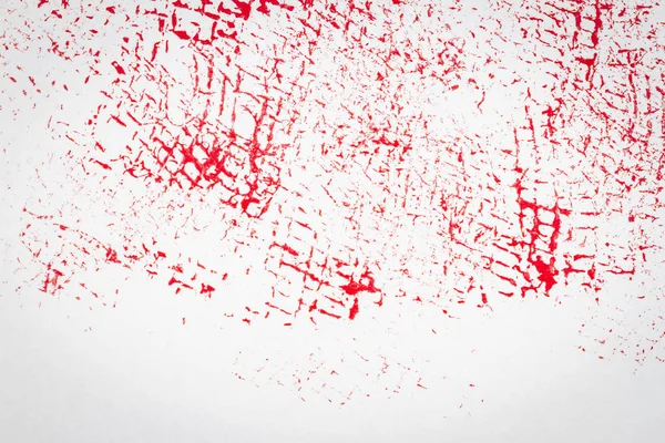 Czerwony Abstrakcja spotted akryl tło — Zdjęcie stockowe
