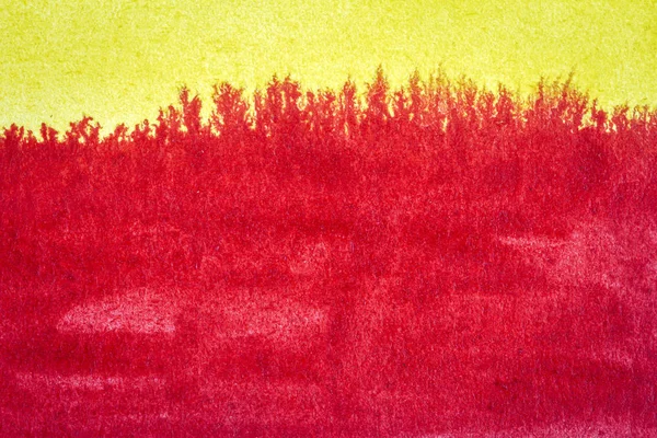 Abstrato amarelo e vermelho artes fundo — Fotografia de Stock
