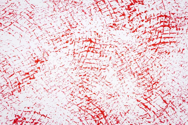 Vermelho abstrato manchado fundo arte acrílica — Fotografia de Stock