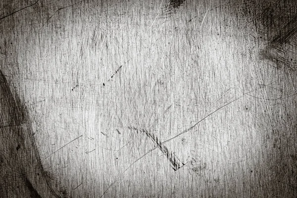 Scratched sujo textura placa de cobre empoeirado, imagem em preto e branco . — Fotografia de Stock