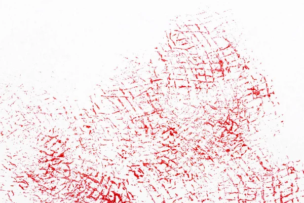 Fondo de arte acrílico manchado abstracto rojo — Foto de Stock