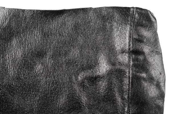 검은색 가죽 조각 — 스톡 사진