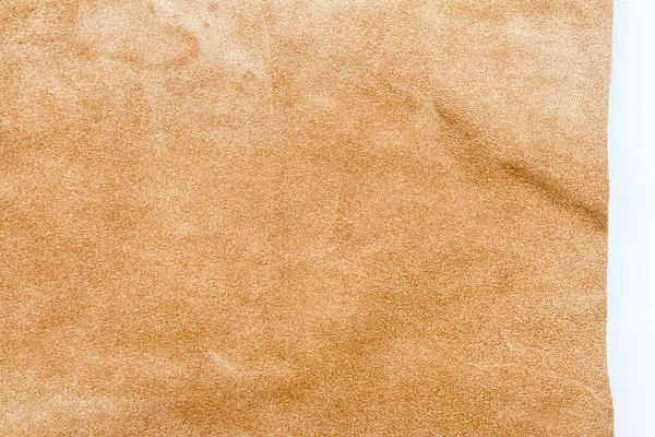 Pieza de cuero marrón — Foto de Stock