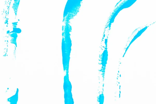 Niebieska Podszewka Abstrakcyjne Tło Sztuki Akrylowej Stemplowana Tekstura Zbliżenie — Zdjęcie stockowe