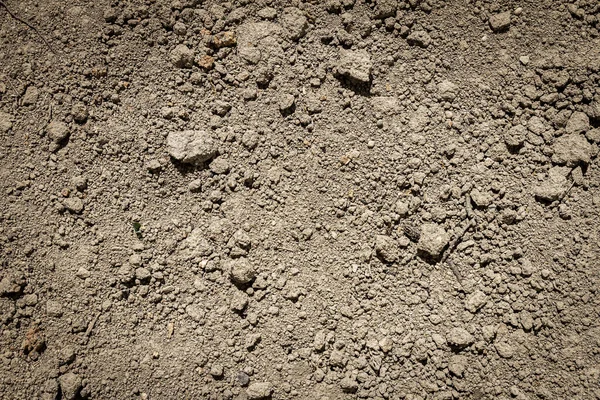 Abbassare Consistenza Del Terreno Con Grumi Fondo Del Suolo Foto Stock