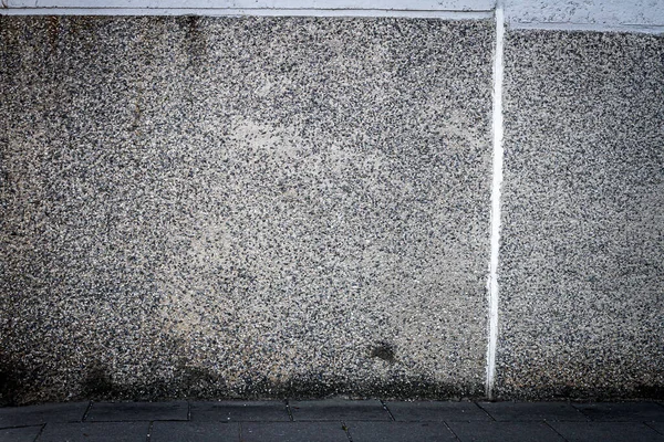 Leeftijd Verweerd Grijs Straat Muur Achtergrond — Stockfoto