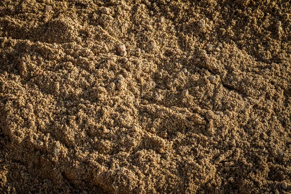 Fundo Areia Dispersa Textura Cascalho Fino — Fotografia de Stock
