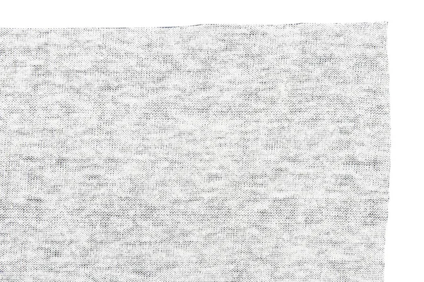 Шматок Штучної Шкіри Ізольовано Білому Тлі Задній Бік — стокове фото