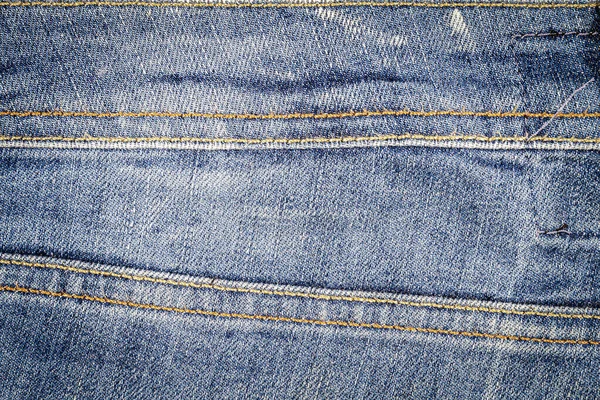 Worn Azul Jeans Textura Jeans Com Ponto Abstract Jeans Textura — Fotografia de Stock