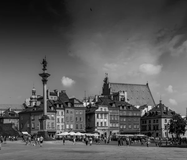 Panorama Del Casco Antiguo Varsovia — Foto de Stock