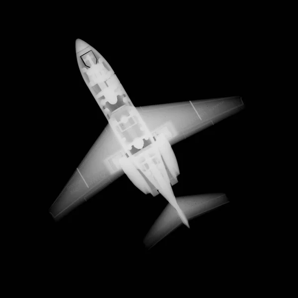 Metal Toy Plane Ray — Stock Photo, Image