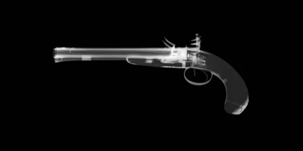 Wogdon Flintlock Pistol Ray — Stock Photo, Image