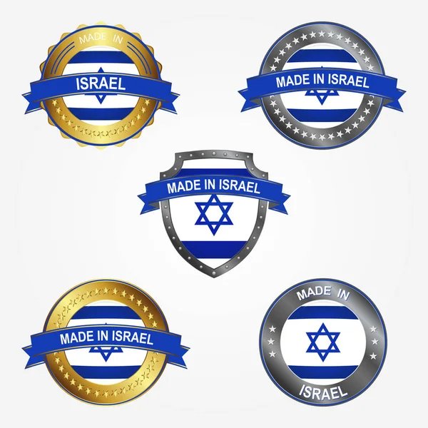 Vytvořte Štítek Izraeli — Stockový vektor