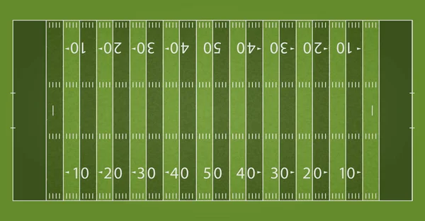 Een Voetbalveld Voetbal Realistische Getextureerde Gras Bestand Bevat Transparanten — Stockfoto