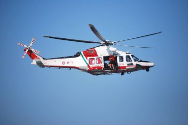 Pescara, (Pe) / İtalya - 4 Ağustos 2019 cankurtaran etkinliği: 