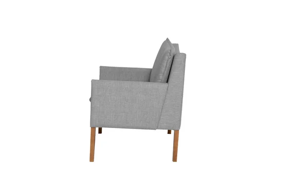 Kolorowy Fotel Nowoczesne Krzesło Designerskie Białym Tle Krzesło Teksturowe — Zdjęcie stockowe