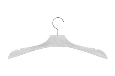 Giyim isoleted arka plan asmak için renk ahşap kanca