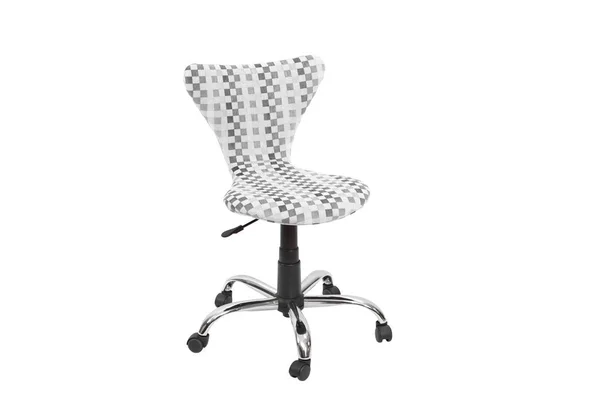 Kleurrijke Fauteuil Moderne Design Stoel Witte Achtergrond Textuurstoel — Stockfoto