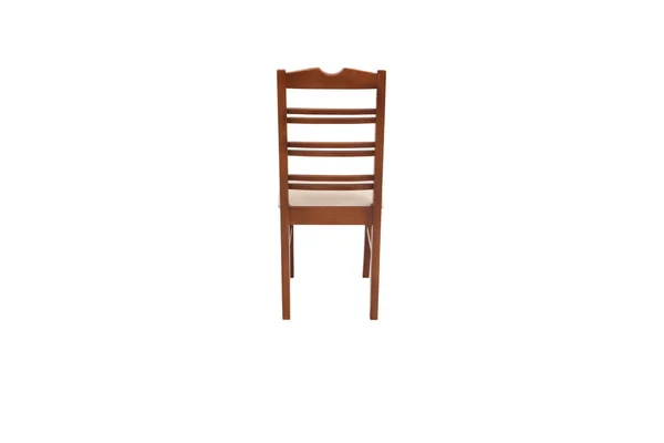 Wood Chair Object Isolated White Background — Stock Photo, Image