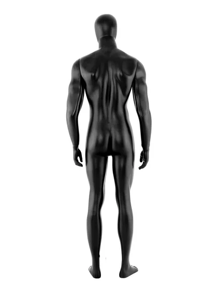 Gloss Color Mannequin Male Isolated White Background — Stock Photo, Image