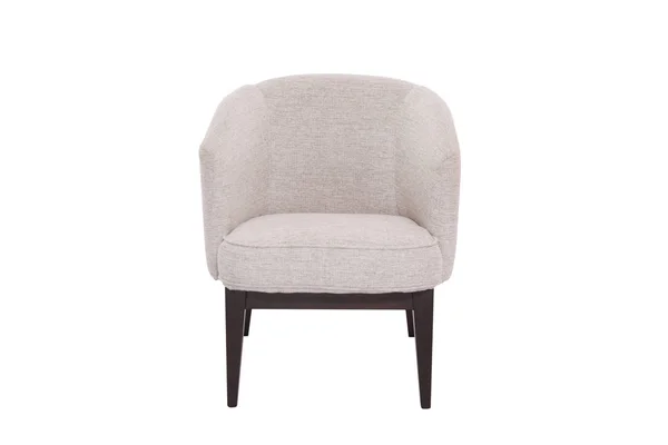 Sessel Moderner Designerstuhl Auf Weißem Hintergrund Texture Stuhl — Stockfoto