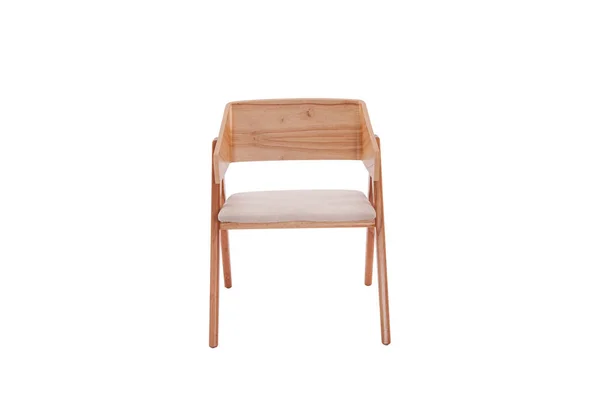 Кресло Современное Кресло Дизайнера Белом Фоне Текстурный Стул — стоковое фото