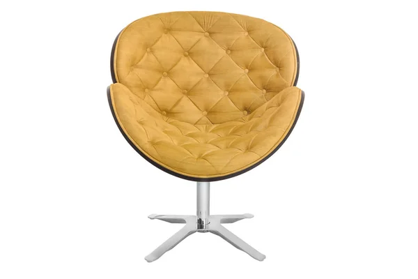 彩色扶手椅 白色的现代设计师椅子 — 图库照片