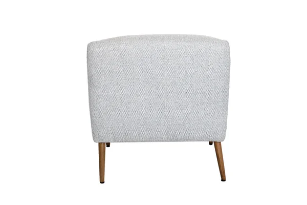 Πολυθρόνα Σύγχρονη Καρέκλα Σχεδιαστή Λευκό Φόντο Καρέκλα Υφής — Φωτογραφία Αρχείου