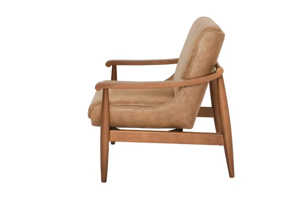 Fotel Nowoczesne Krzesło Designerskie Białym Tle Krzesło Teksturowe — Zdjęcie stockowe