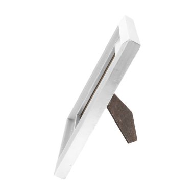 Güzel renkli resim çerçevesi izole beyaz arka plan üzerinde