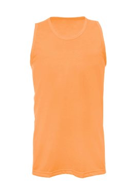 Mockup bir adamın t-shirt renk beyaz zemin üzerinde bir şablon