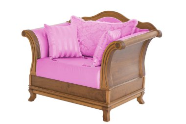 Klasik koltuk. Beyaz arka plan üzerinde modern tasarımcı sandalye. Doku sandalye.