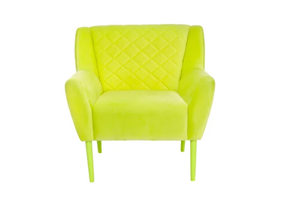 Fauteuil Chaise Design Moderne Sur Fond Blanc Chaise Texture — Photo