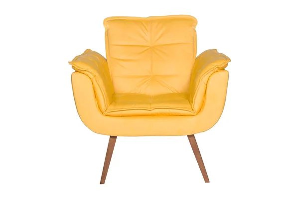 Poltrona Verde Cadeira Designer Moderno Fundo Branco Cadeira Textura — Fotografia de Stock