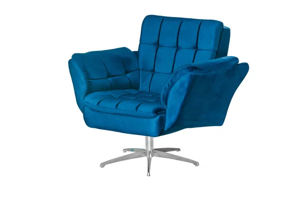 Sessel Moderner Designerstuhl Auf Weißem Hintergrund Textur Stuhl — Stockfoto