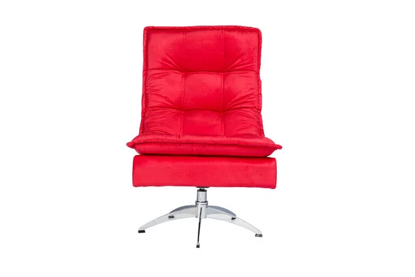 Kolorowy Fotel Nowoczesne Krzesło Designerskie Białym — Zdjęcie stockowe