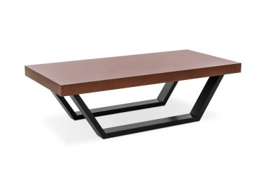 küçük tablo beyaz ve beyaz arka plan üzerinde izole ahşap