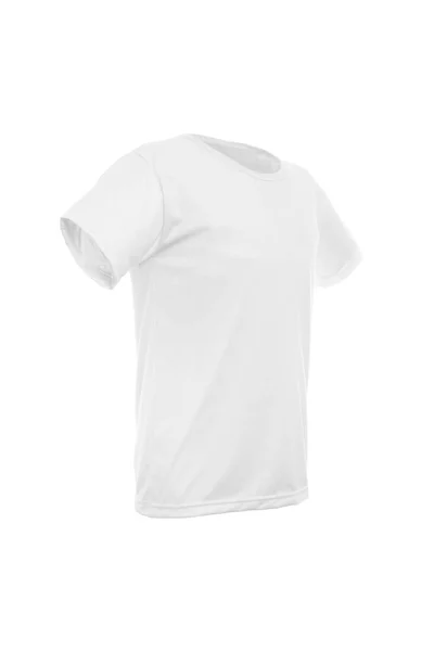 Mockup bir adamın t-shirt renk beyaz zemin üzerinde bir şablon
