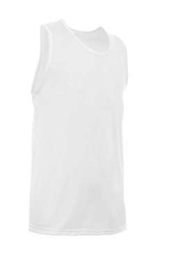 Mockup bir adamın t-shirt renk beyaz zemin üzerinde bir şablon