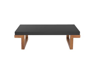 Beyaz arka plan üzerinde izole siyah tablo.