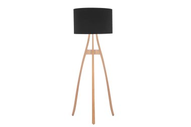 Dekoratif tripos durmakta olan lamba / LAMP / LAMPSHADE beyaz üzerinde izole