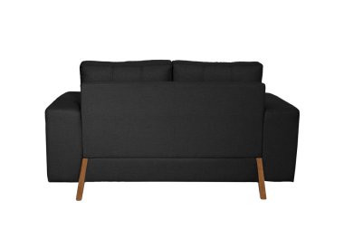 Beyaz arka planda izole edilmiş iki koltuk.