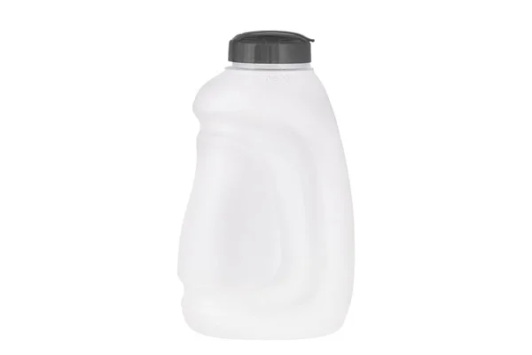Пляшка Кольору Води Ізольована Білому Тлі — стокове фото
