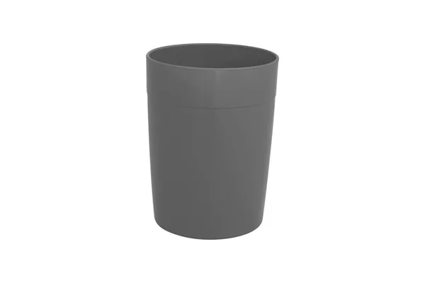 Tazza Plastica Isolata Sfondo Bianco — Foto Stock