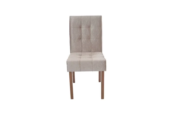木製の椅子 白い背景の分離されたオブジェクト — ストック写真