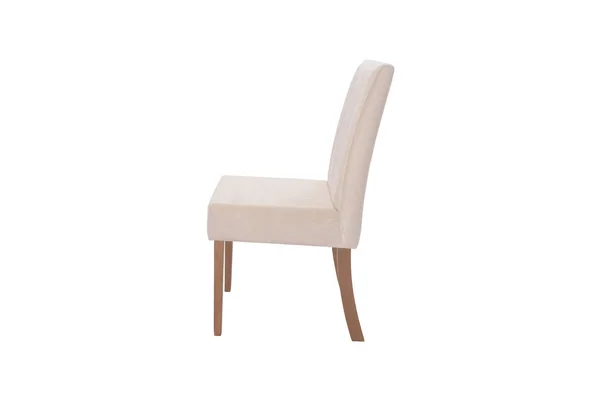 Dřevěné Židle Objekt Izolované Bílém Pozadí — Stock fotografie