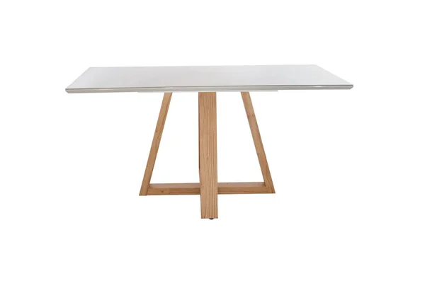 Table Isolated White Background — Stock Photo, Image