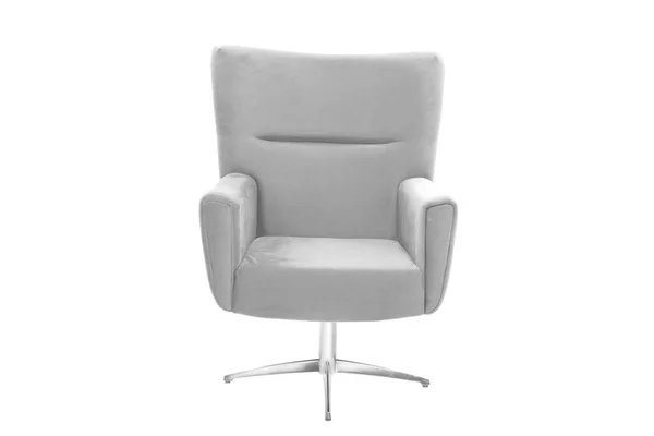 Kolorowy Fotel Nowoczesne Krzesło Designerskie Białym Tle Krzesło Teksturowe — Zdjęcie stockowe